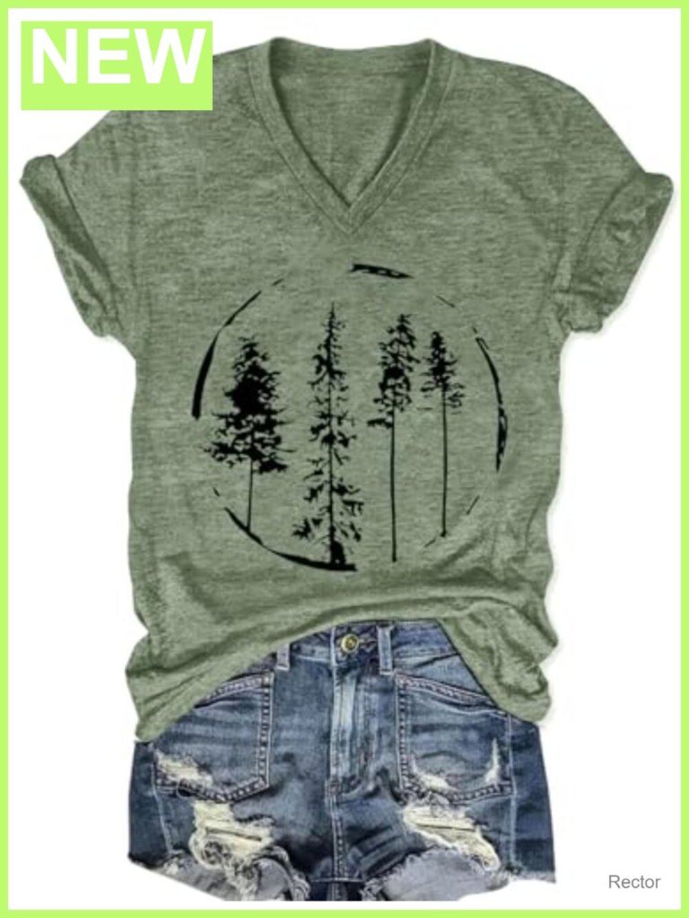 Womens Boho Floral V-Neck Short Sleeve T-Shirt Summer Graphic Tee Top